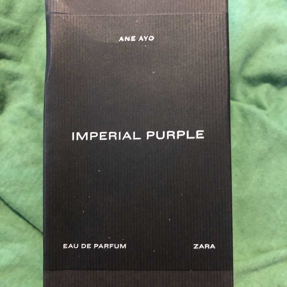 Imperial purple perfume